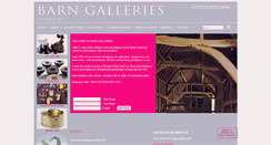 Desktop Screenshot of barngalleries.ctc-aspire.co.uk